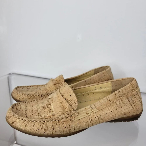 Vaneli  Cork Loafers - Picture 2 of 9